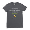 You Cant Make Everyone Happy You Are Not An Avocado Ladies Fitted T-Shirt