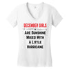 December Girls Women's V-Neck T-Shirt