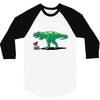 hugasaurus rex 3/4 Sleeve Shirt
