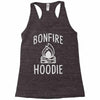 bonfire hoodie Racerback Tank