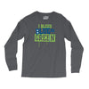 i bleed blue and green Long Sleeve Shirts