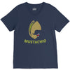 mustachio V-Neck Tee