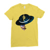Space Love Ladies Fitted T-Shirt