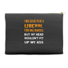 liberal for halloween Accessory Pouches