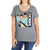 dobre twins dobre brother Ladies Curvy T-Shirt