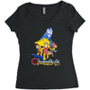 thunderbutts Women's Triblend Scoop T-shirt