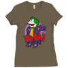 ha! ha! Ladies Fitted T-Shirt