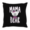 mama bear samples Throw Pillow