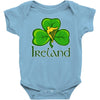 ireland shamrock Baby Onesie
