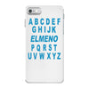 alphabet abc elemno iPhone 7 Case