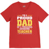 proud dad of a freaking awesome teacher. (yes she bought me this). fat V-Neck Tee