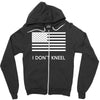 i don't kneel Zipper Hoodie