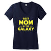 Best Mom in the Galaxy Women's V-Neck T-Shirt