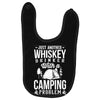 love whiskey and camping! Baby Bibs