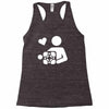 adesivo companion cube portal Racerback Tank