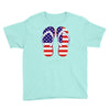paire de tongues am&eacute;ricaine Youth Tee