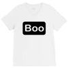 boo, V-Neck Tee