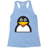 penguin face Racerback Tank