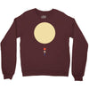 minimal solar system Crewneck Sweatshirt