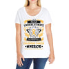 Never Underestimate the Strength of a Childhood Cancer Warrior Ladies Curvy T-Shirt
