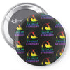 Totally Straight Lgbt Unicorn Pin-back button