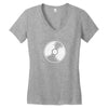 ask me about my 7inches Women's V-Neck T-Shirt