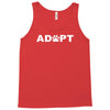 adopt paw sticker vinyl decal dog cat pet puppy Tank Top