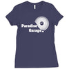 paradise garage disco house Ladies Fitted T-Shirt