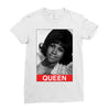 Aretha Franklin Queen Ladies Fitted T-Shirt