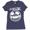 gorillaz x ray rap hip hop Ladies Fitted T-Shirt