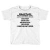 Smartass November Girl Toddler T-shirt