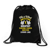 This is What The Worlds Greatest Sarcoma Cancer Survivor Looks Like Drawstring Bags