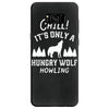 chill hungry wolf Samsung Galaxy S8 Case