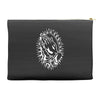 praying hands cross mary rock band baseball jersey Accessory Pouches