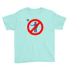 no selfie sticks girls Youth Tee