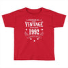 original parts vintage established 1992 perfectly aged Toddler T-shirt