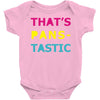 pansexual pride Baby Onesie