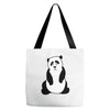 crying panda Tote Bags
