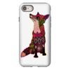 floral fox iPhone 8