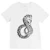 tribal cobra V-Neck Tee
