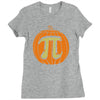 pumpkin pi Ladies Fitted T-Shirt