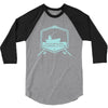 married men fishing club! 3/4 Sleeve Shirt