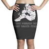 sad trooper Pencil Skirts