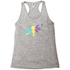 smoke and father Racerback Tank