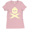 plastic block pirates Ladies Fitted T-Shirt