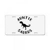 Auntiesaurus License Plate