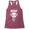 bassist skull Racerback Tank