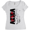 akira 2 Women's Triblend Scoop T-shirt