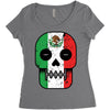 mexico till i die Women's Triblend Scoop T-shirt