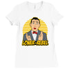 loner rebel Ladies Fitted T-Shirt